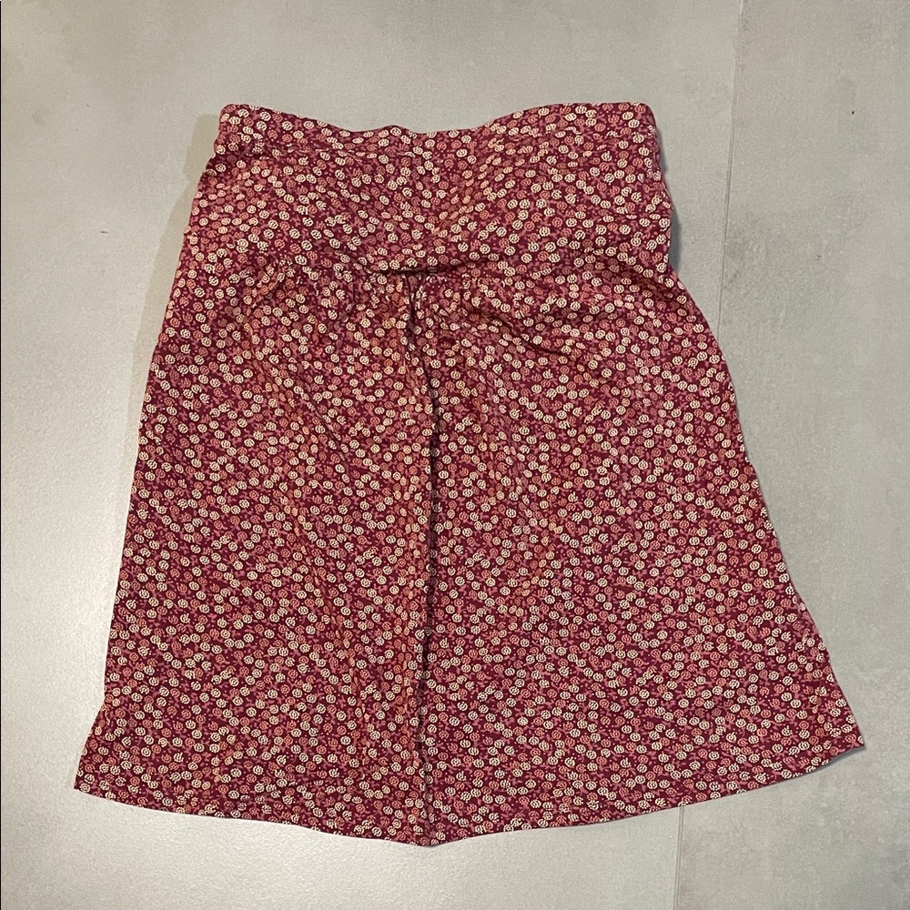 Floral Red Women's Top